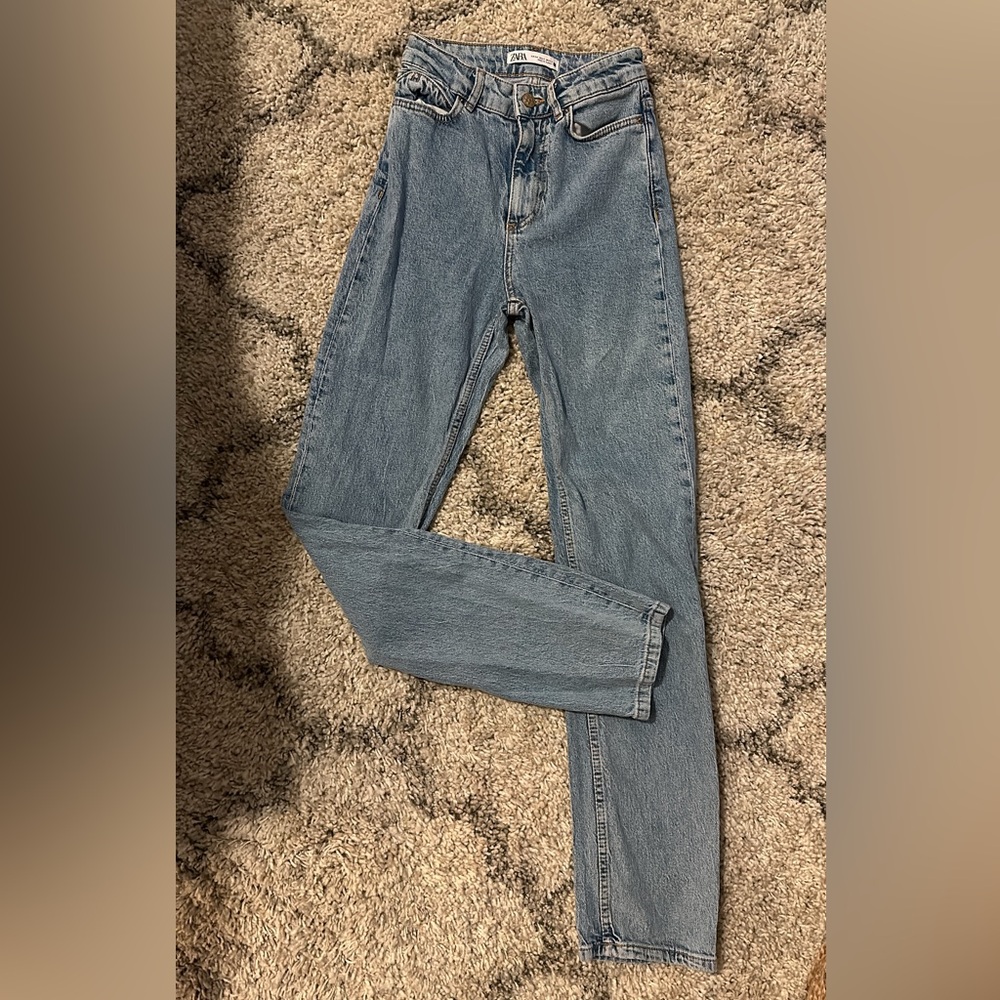 Zara Denim Straight Leg Jeans